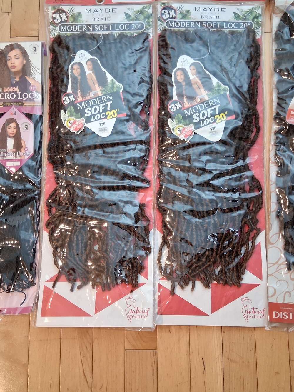 Mayde Modern Soft Loc 20" - Natural Black Braiding Hair